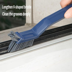 V-shaped Crevice Brush Long Handle Floor Cleaning Brush