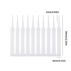 10pcs Small Brushes In a Bag Mobile Phone Hole Cleaning Household Tool