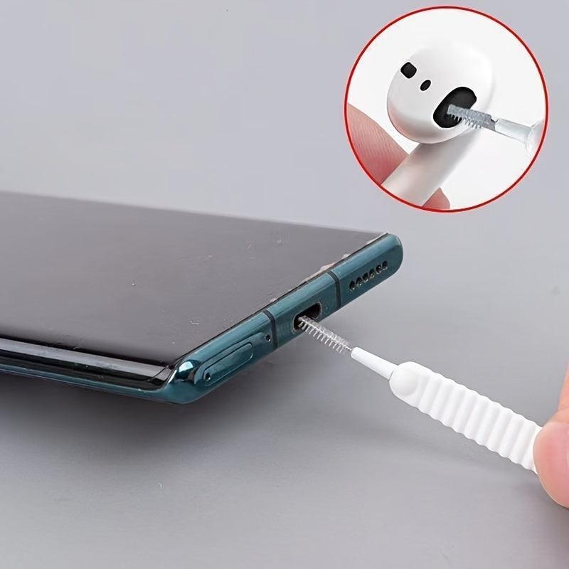10pcs Small Brushes In a Bag Mobile Phone Hole Cleaning Household Tool