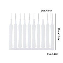 10pcs Small Brushes In a Bag Mobile Phone Hole Cleaning Household Tool