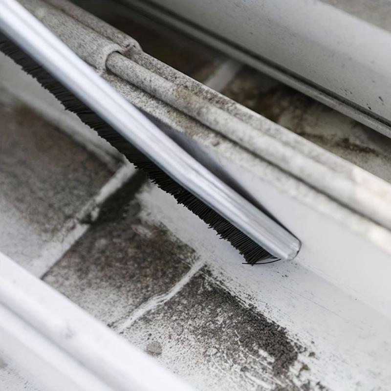 Long Handle Groove Cleaning Brush Hard Bristle Multifunctional Window Door Brush