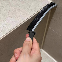 Long Handle Groove Cleaning Brush Hard Bristle Multifunctional Window Door Brush