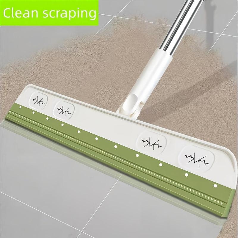 Soft Silicone Broom for Kitchen and Bathroom Cleaning