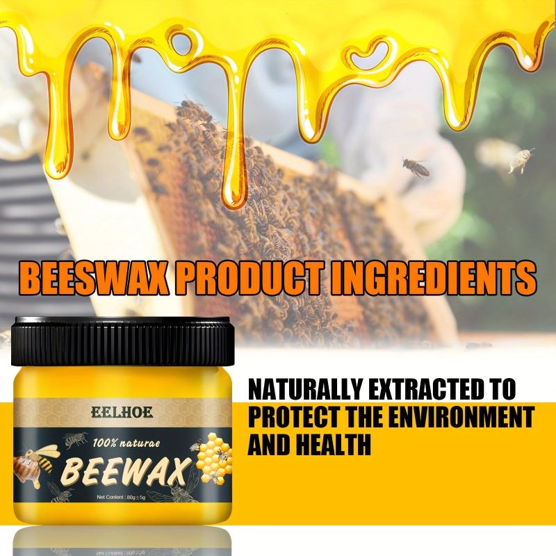 EELHOE Natural Beeswax Polishing Wax for Wood Floors and Furniture