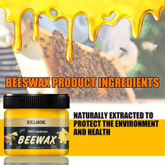 EELHOE Natural Beeswax Polishing Wax for Wood Floors and Furniture