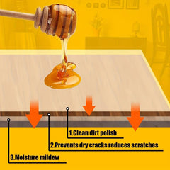 EELHOE Natural Beeswax Polishing Wax for Wood Floors and Furniture