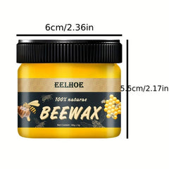 EELHOE Natural Beeswax Polishing Wax for Wood Floors and Furniture