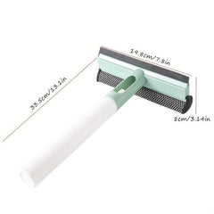 3 in 1 Glass Cleaner Water Spray Brush Window Wiper