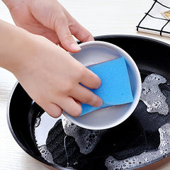 10pcs Colorful Kitchen Cleaning Sponge Wipe Dishwashing Sponge Scouring Pad
