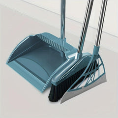 3pcs Stainless Steel Broom Set Broom Dustpan Squeegee Combo 100