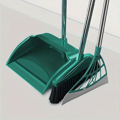 3pcs Stainless Steel Broom Set Broom Dustpan Squeegee Combo 100