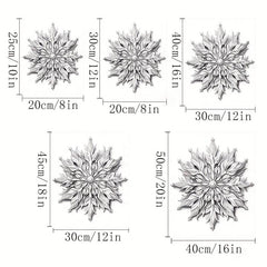 Canvas Poster Snowflake Decorative Painting Ideal Gift For Wall Art
