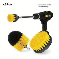 5pcs Drill Brush Set for Cleaning Doors and Windows