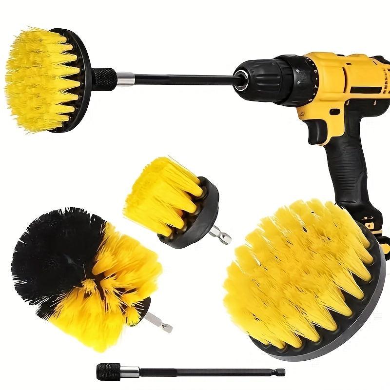5pcs Drill Brush Set for Cleaning Doors and Windows