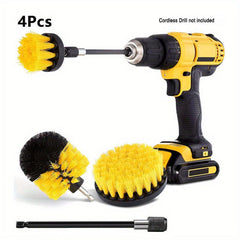 5pcs Drill Brush Set for Cleaning Doors and Windows