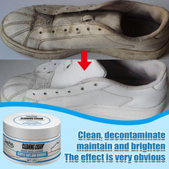 3pcs Shoes Cleaning Cream Sports Canvas Shoes Cleaner Stain Remover