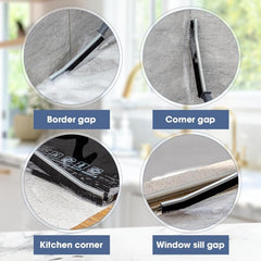 3 Pcs Crevice Cleaning Brush Bathroom Gap Grout Cleaner Tool