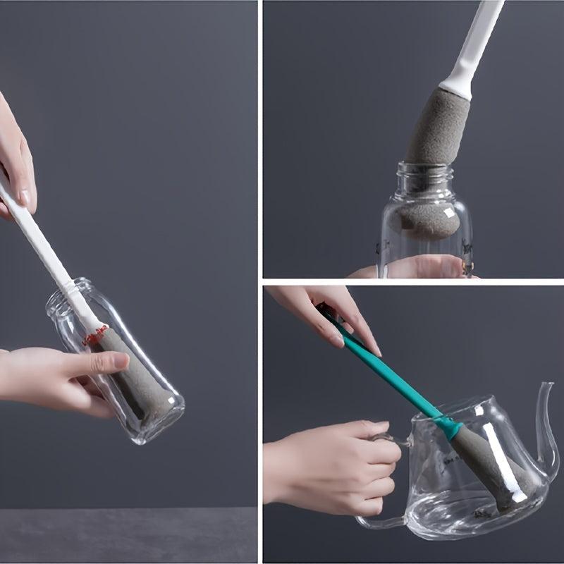 Long Handle Cup Brush Household Sponge Bottle Brush