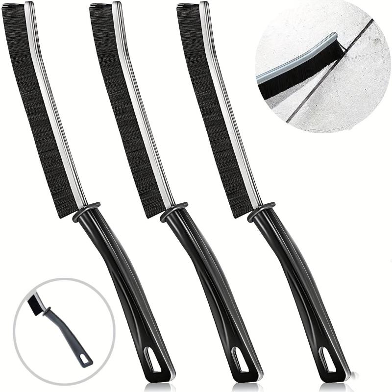 2pcs Grout Cleaner Brush - Deep Clean Tile Joints - Nylon Bristles