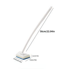 2pcs Long Handle Bathroom Wall Brush Household Floor Bathtub Cleaning Tools