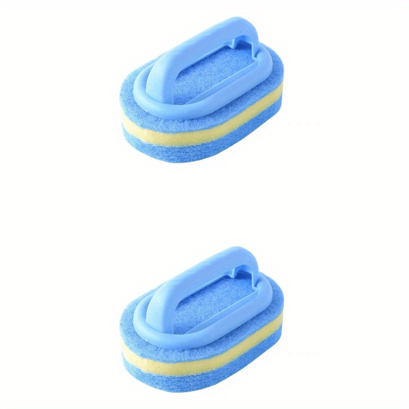 2pcs Multifunction Cleaning Brush with Handle for Countertop Kitchen Cleaning