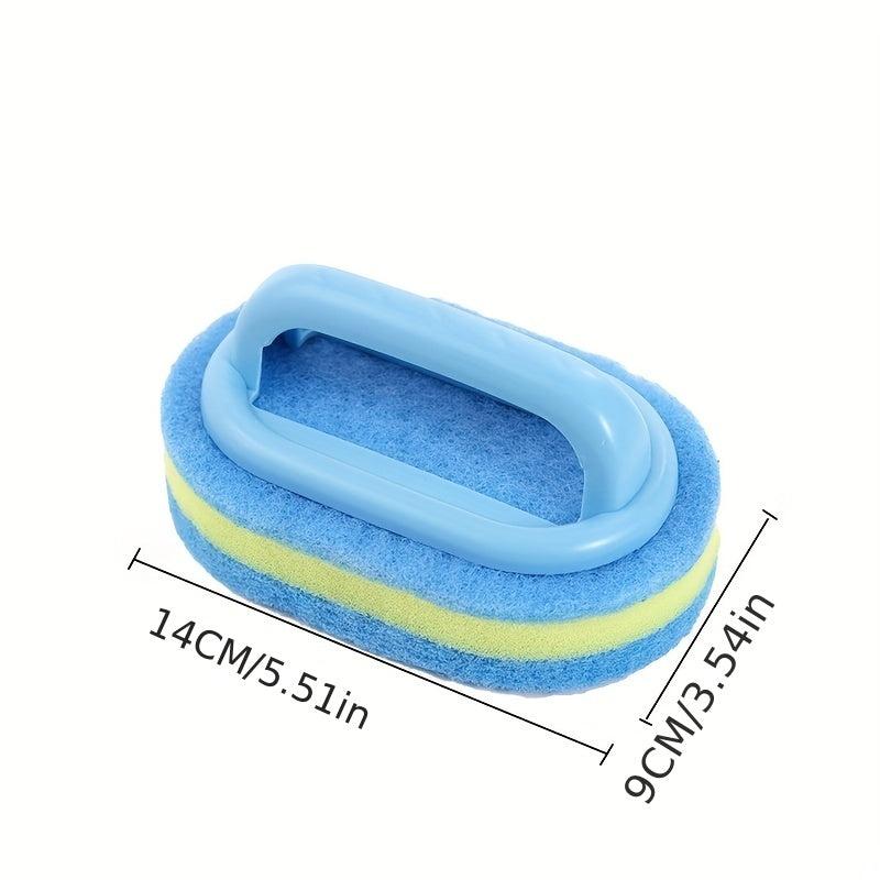 2pcs Multifunction Cleaning Brush with Handle for Countertop Kitchen Cleaning