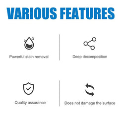 Toilet Oxygen Cleaning Agent - Removes Stains & Dirt
