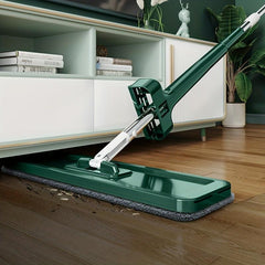 Lazy Flat Mop Hand washing Labor saving Mop Household Wood Floor Dry And Wet Dua