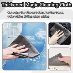 10pcs Magic Glass Wiping Rags Multifunctional Cleaning Cloths No Trace