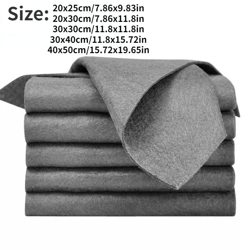 10pcs Magic Glass Wiping Rags Multifunctional Cleaning Cloths No Trace