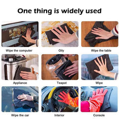10pcs Magic Glass Wiping Rags Multifunctional Cleaning Cloths No Trace