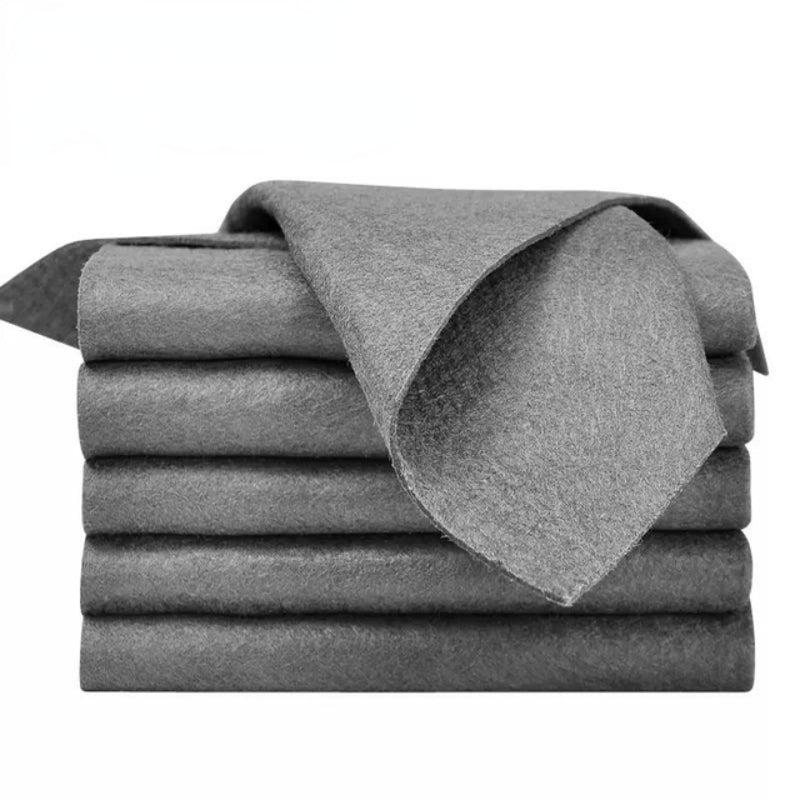 10pcs Magic Glass Wiping Rags Multifunctional Cleaning Cloths No Trace