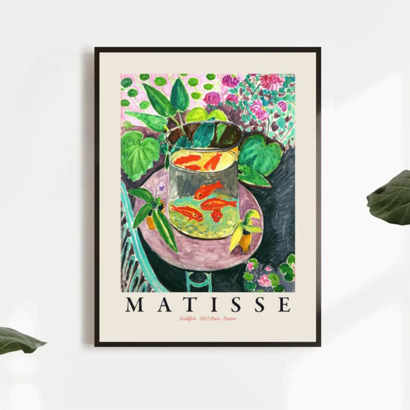 Canvas Poster Henri Matisse Print Mid Century Modern