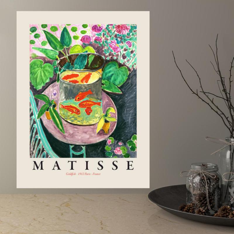 Canvas Poster Henri Matisse Print Mid Century Modern