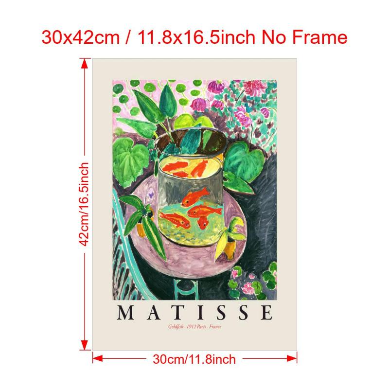 Canvas Poster Henri Matisse Print Mid Century Modern