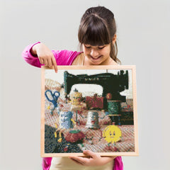 5D DIY Diamond Painting Kits - Sewing Machine Full Drill Embroidery Cross Stitch