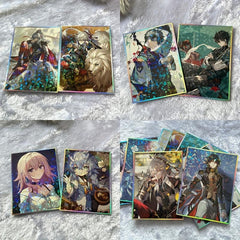 Anime Game Room Decor Laser Cartoon Figure Desktop Decoration