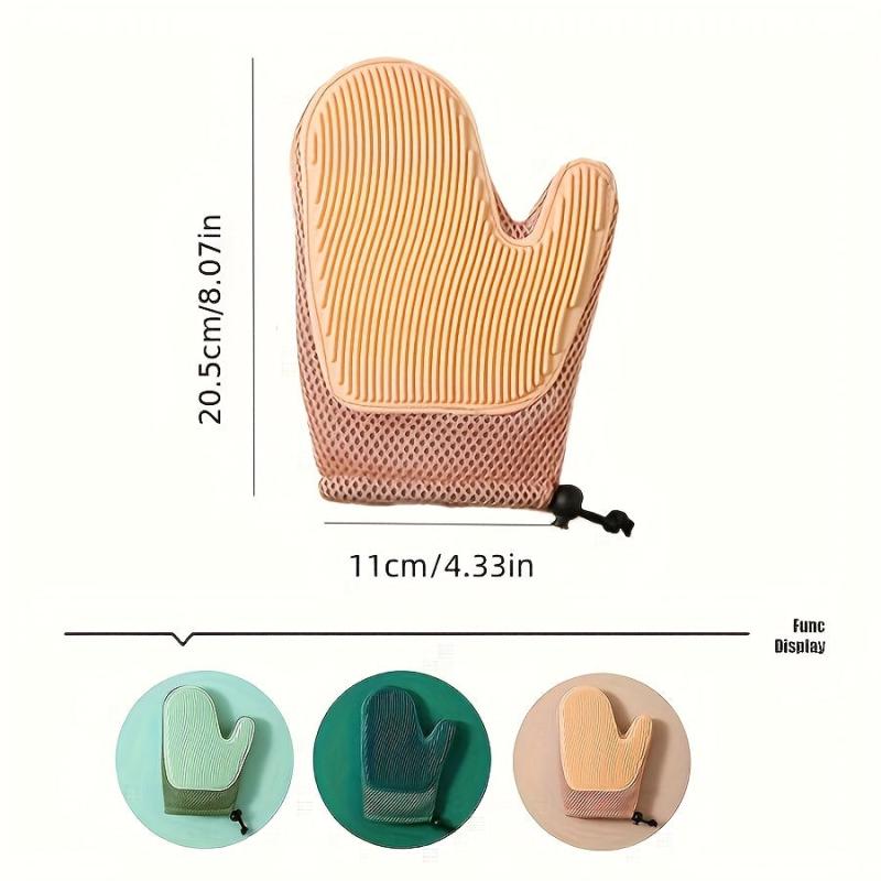 Pet Hair Remover Gloves Deshedding Brush Dog Cat Grooming Mitt Massage
