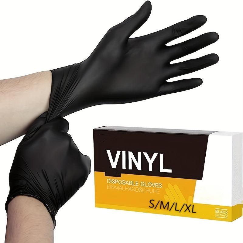 40pcs Disposable Gloves Latex Nitrile Food Cooking Cleaning Supplies