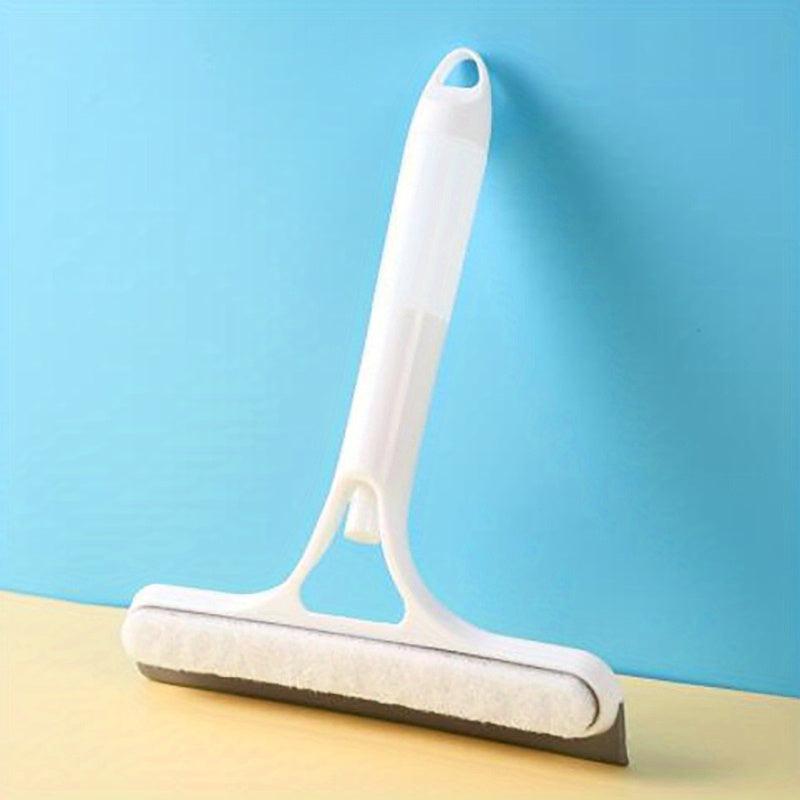 Glass Wiper with Watering Can for Mirrors Windows Cars Bathroom Accessories