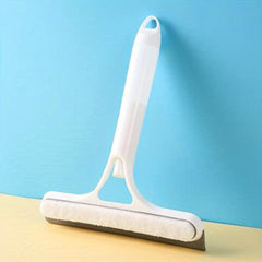 Glass Wiper with Watering Can for Mirrors Windows Cars Bathroom Accessories