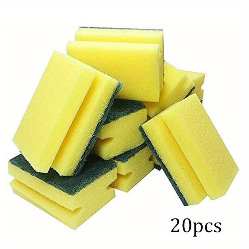 Heavy Duty Scrub Sponge for Kitchen Bathroom Furniture Dishes Car Steel Wash