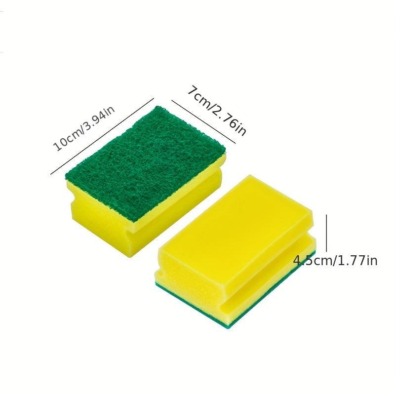 Heavy Duty Scrub Sponge for Kitchen Bathroom Furniture Dishes Car Steel Wash