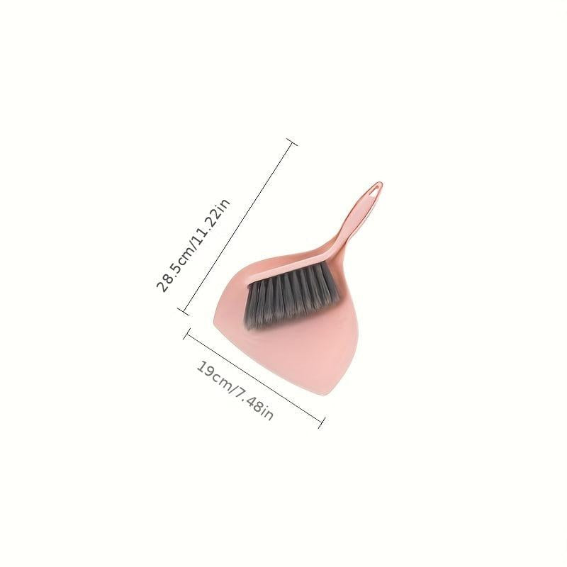 Mini Broom and Dustpan Set for Small Spaces & Travel