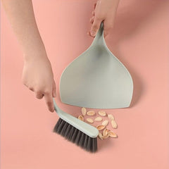 Mini Broom and Dustpan Set for Small Spaces & Travel