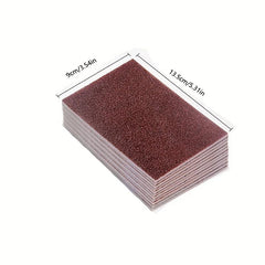 6pcs Carborundum Remover Sponge for Rust Stains Cleaning Brush