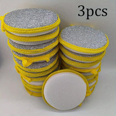 5pcs Cleaning Cloth Double Side Dishwashing Sponge Pan Dish Wash Sponges