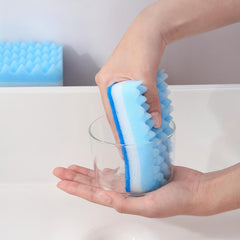Wave Kitchen Cleaning Sponge 30pcs Double Sided Scouring Pad