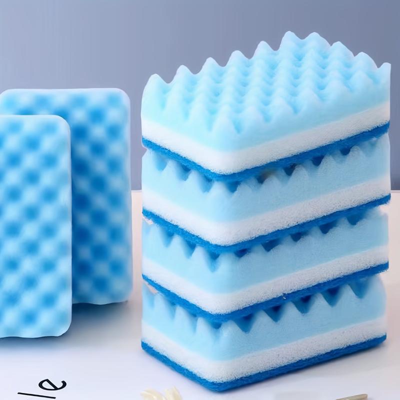 Wave Kitchen Cleaning Sponge 30pcs Double Sided Scouring Pad