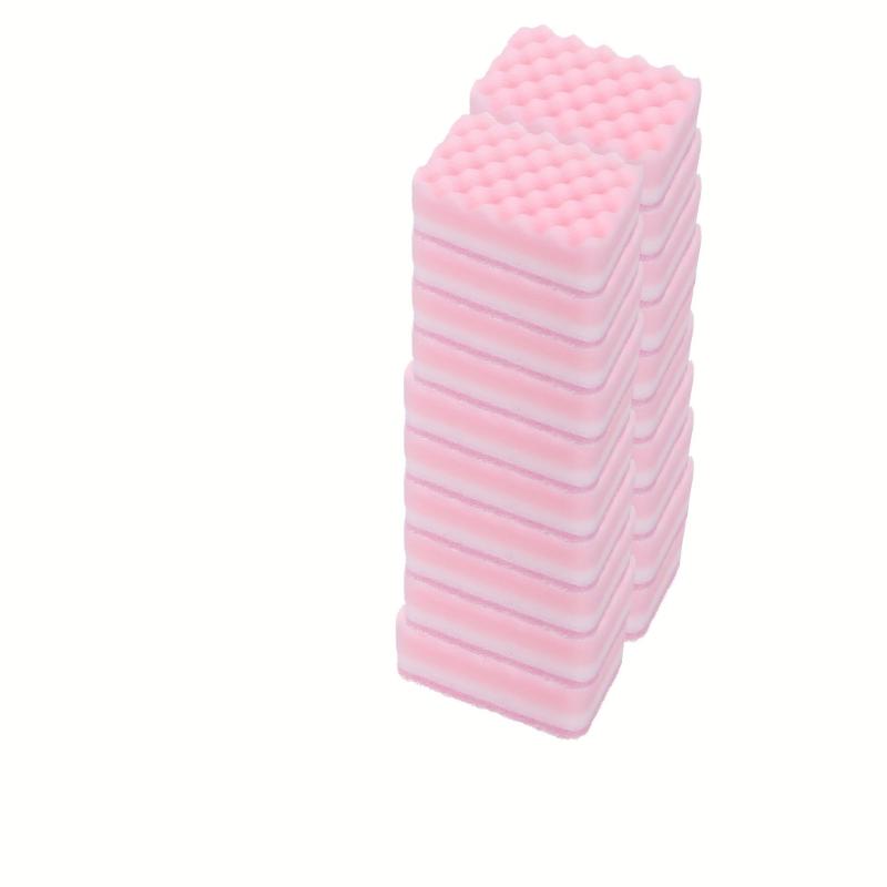 Wave Kitchen Cleaning Sponge 30pcs Double Sided Scouring Pad